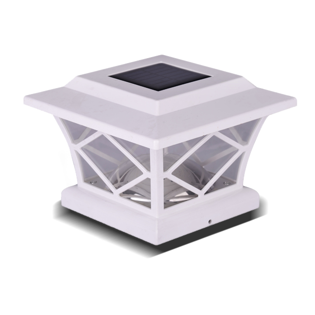 2211-F10 WH ไฟสวน LED Post Cap ลายเพชรสีขาว 2211-F10 WH ไฟสวน LED Post Cap ลายเพชรสีขาว