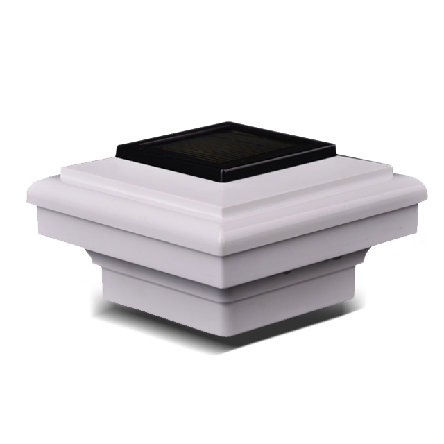 2211-F7 WH ไฟรั้วพลาสติกสำหรับดาดฟ้าหรือลานสวนพลังงานแสงอาทิตย์ 2211-F7 WH ไฟรั้วพลาสติกสำหรับดาดฟ้าหรือลานสวนพลังงานแสงอาทิตย์